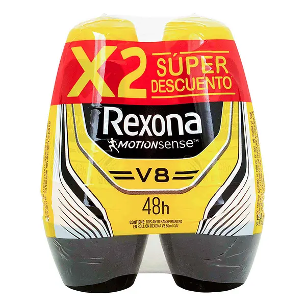 Desodorante Rexona Rollon Men V8 50 Ml S.D. H