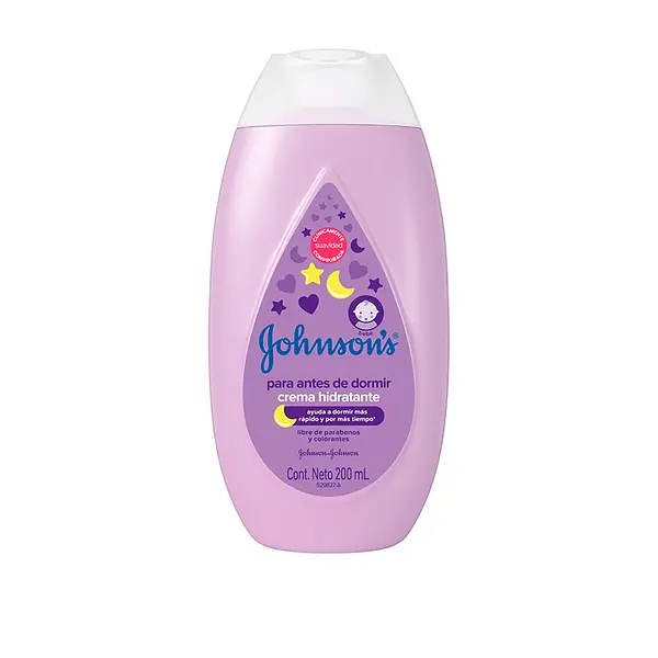 Crema Johnson & Johnson Baby 200 Ml A.Dormir