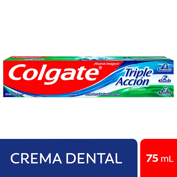 Crema Dental Colgate Triple Accion 75 Gr