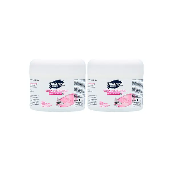Desodorante Balance Crema Ultraprot.Wom 100Gr 2X1