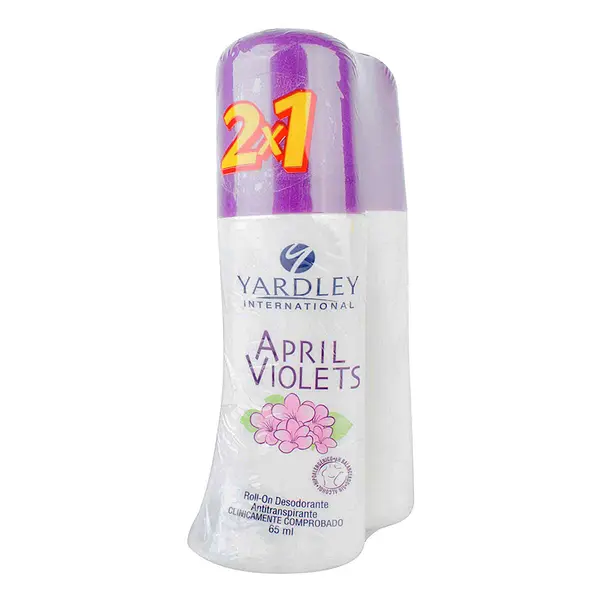 Desodorante .April Violets Rollon 65 Ml 2X1