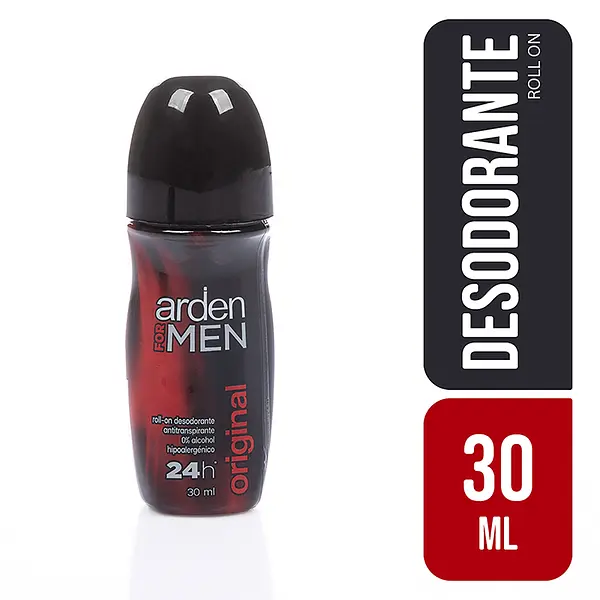 Desodorante .Arden For Men Original Mini Rollon 30Ml