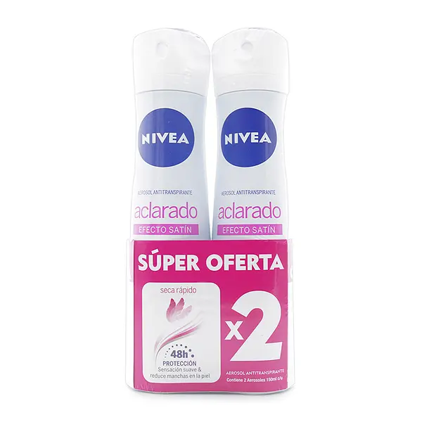 Desodorante Nivea Spr Acla Efe Satin 150Ml