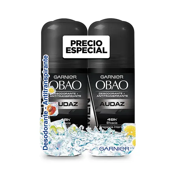 Desodorante Obao Rollon Audaz 65 Gr Sp