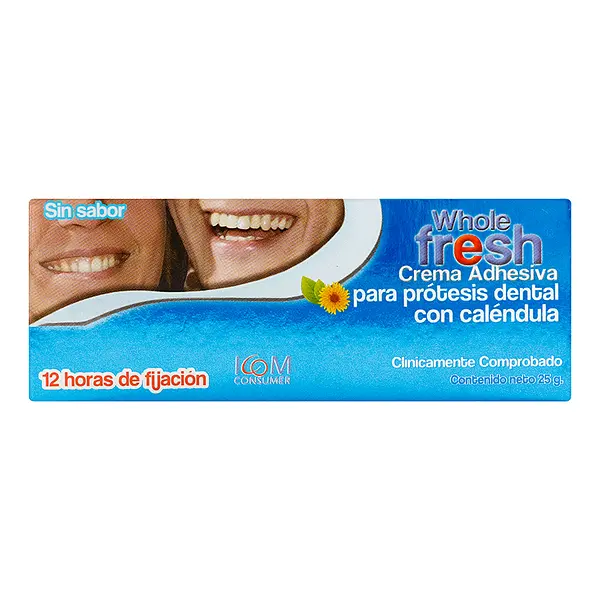 Crema Adhesiva Protesi Who. Sinsabor 25Gr Icom