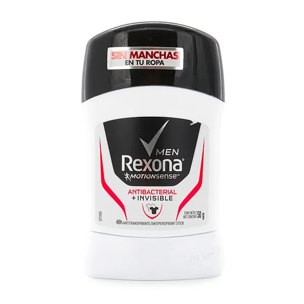 Desodorante .Rexona Bar.Men Antibacterial Invisible 50 Gr