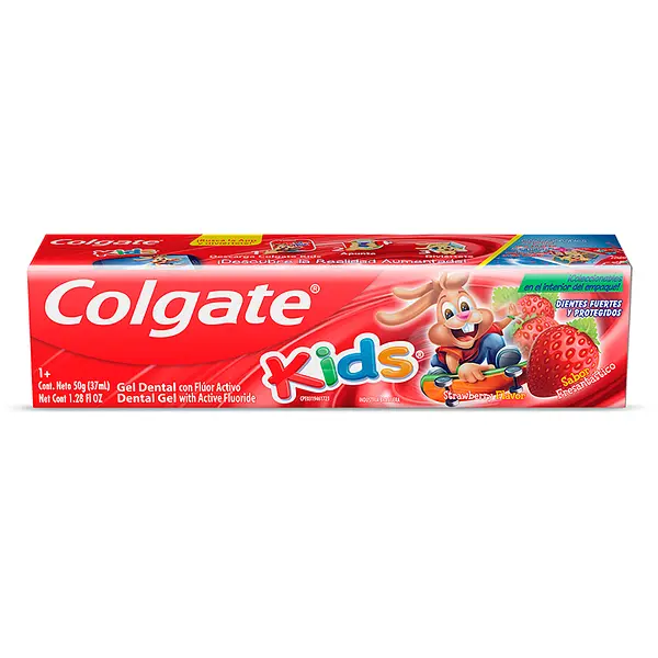 Crema Dentaltal Colgate Gel Kids Fresa 50 Gr