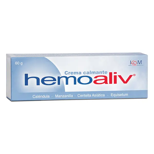 Crema Calmante Hemoaliv 60 Gr Icom