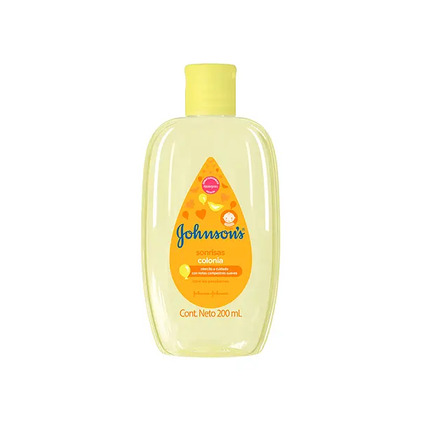 Colonia Johnson & Johnson Sonrisas 200 Ml