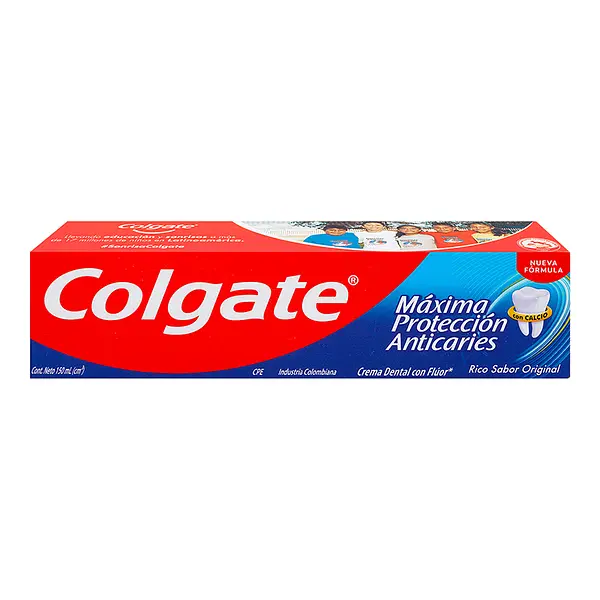 Crema Colgate Menta Anticaries 150 Ml