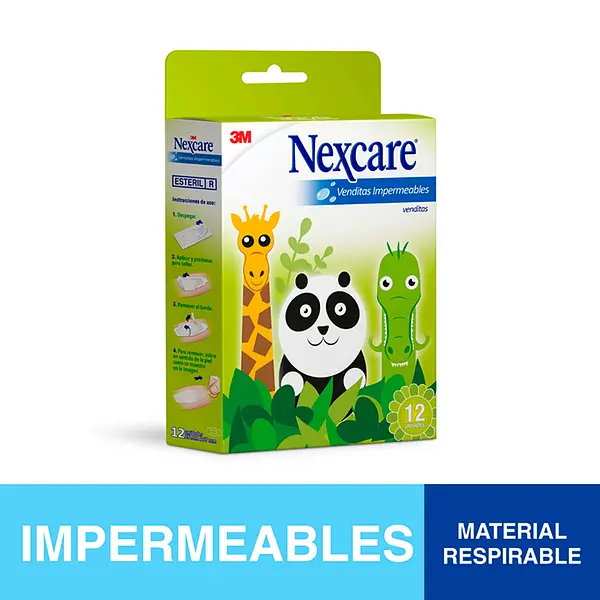 Curas Nexcare Ninos Animales 20 Und