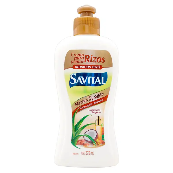 Crema Peinar Savital Multioleos 275 Ml