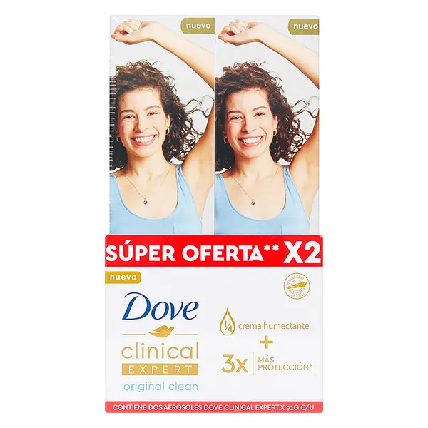 Desodorante Dove Clin Expertaer 91G 150Ml