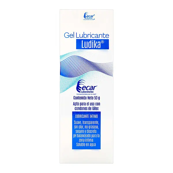 Gel Lubricante Ludika 50 Gr
