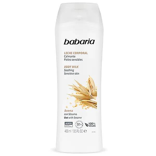 Crema Babaria Body Milk Avena 400 Ml