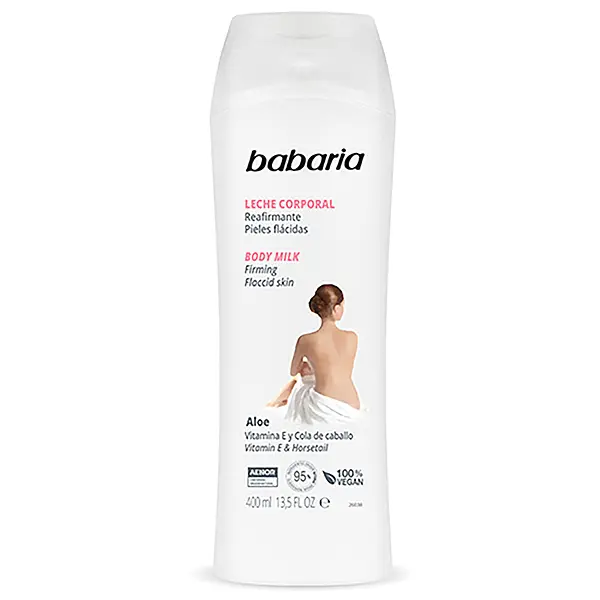 Crema Babaria Body Milk Reafir. 400 Ml