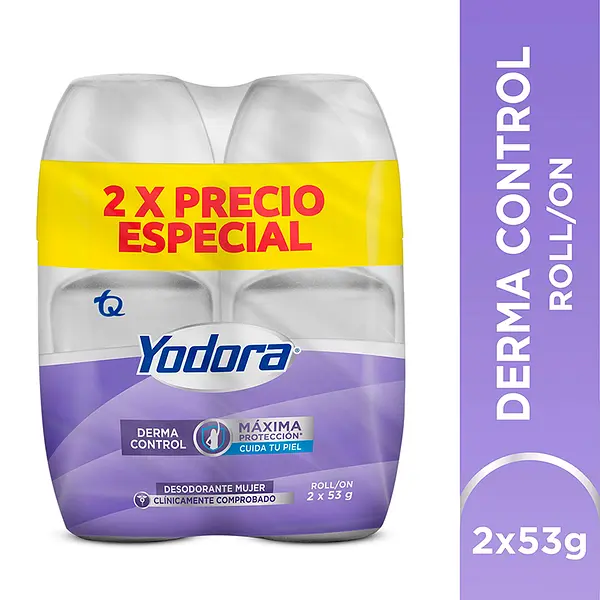 Desodorante Yodora Roll Derm Contro 53Gr M