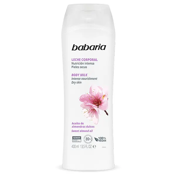 Crema Babaria Body Milk Almendras 400 Ml
