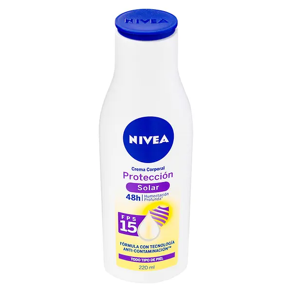Crema Corporal Nivea Pro.Solar Fps15 220Ml