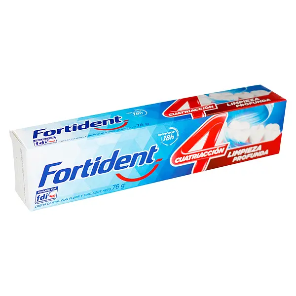 Crema Fortident Limpieza Profunda 76Gr