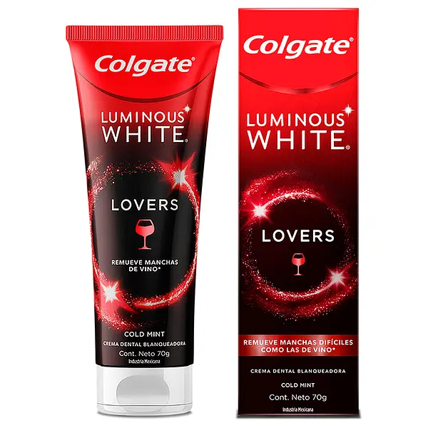 Crema Colgate Luminous Whi.Lovers Vino 70G