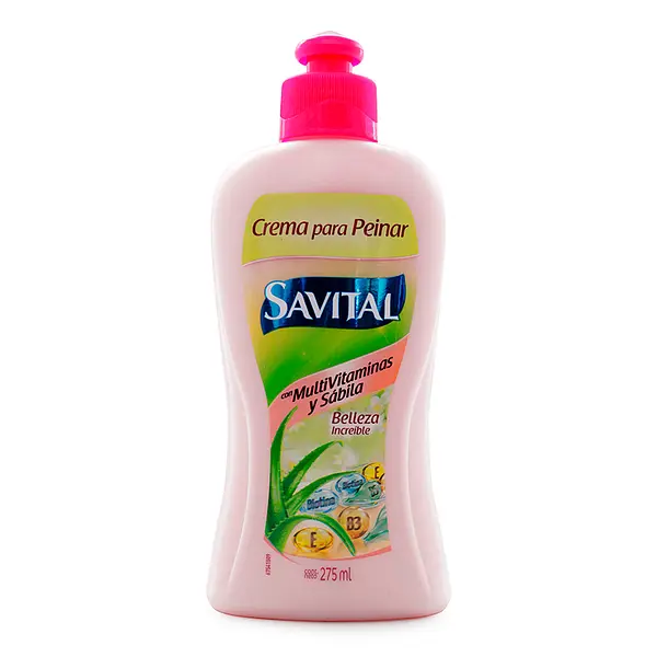Crema Para Peinarsavital Multivitaminas 275 Ml