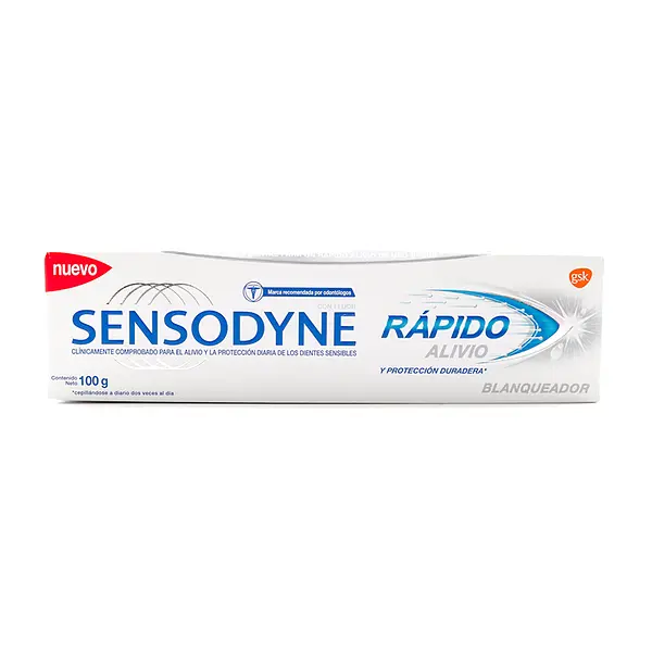 Crema Dental Sensodyne Rap.Aliv.Blanq. 100 Gr