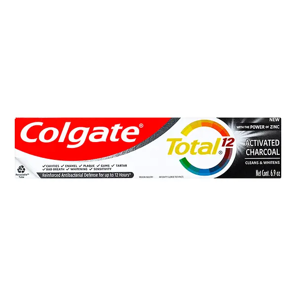Crema Colgate Total 12 Carb.Activado 150Ml