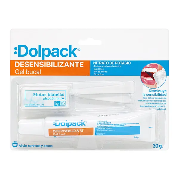Gel Bucal Dolaproffack Desensibili.30G+Pin+Al