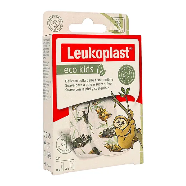 Curas Leukoplast Eco Kids 12 Unds