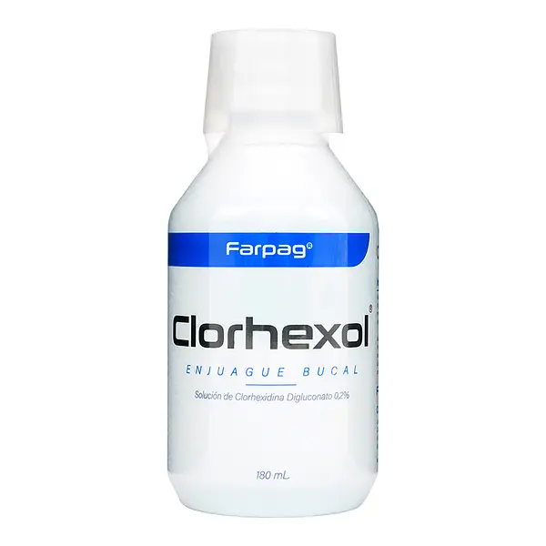 Enjuague Bucal Clorhexol 0.2% 180 Ml