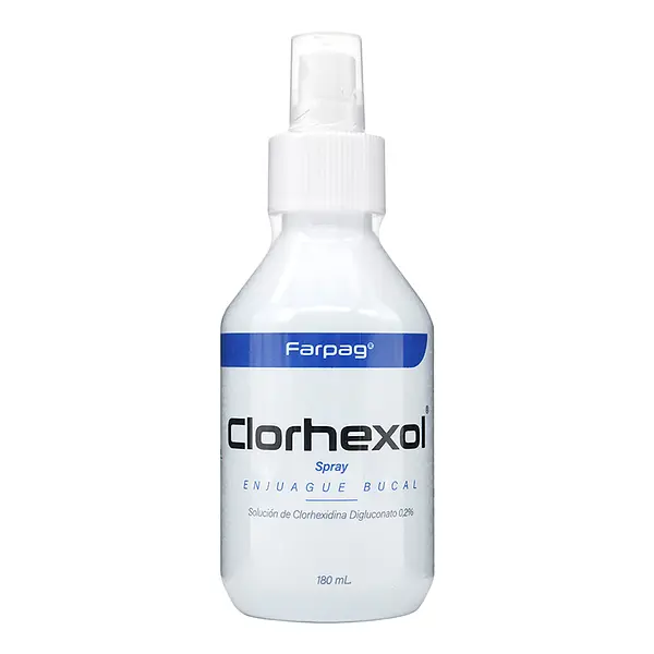 Enjuague Bucal Clorhexol 0.2% Spra 180Ml