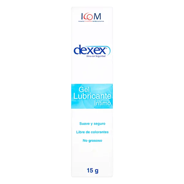 Gel Lubricante Intimo Dexex 15 Gr Icom