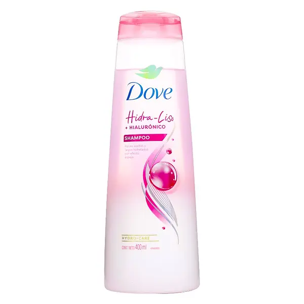 Shampoo Dove Hidratacion Liso 400 Ml