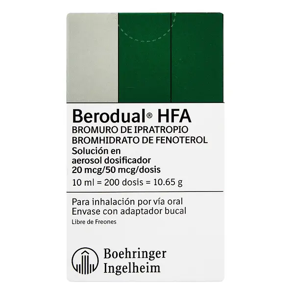 Berodual Hfa S/Aer.10Ml(P)27672(Sc)(Sf)