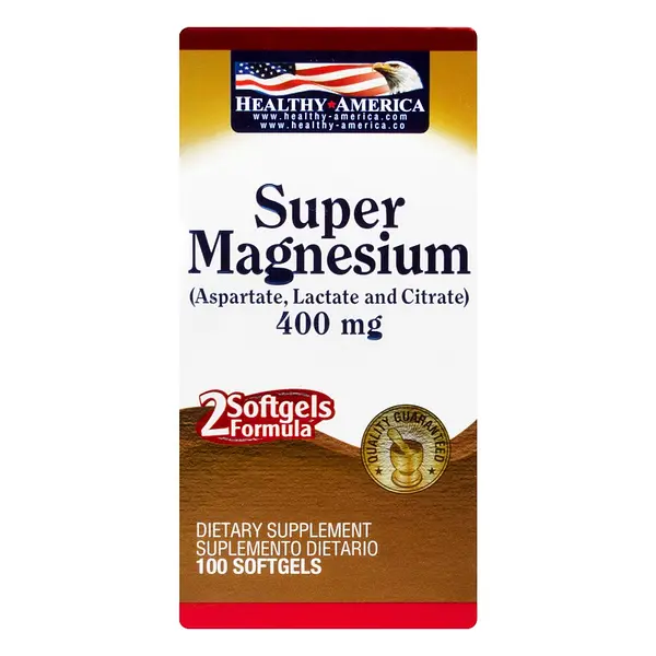 Super Magnesium 400 Mg 100 Softgels