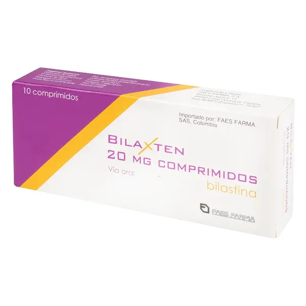 Bilaxten 20 Mg 10 Comprimidos(P)9002(Pae)