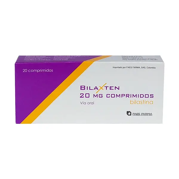 Bilaxten 20 Mg 20 Comprimidos(P)18004(Pae)