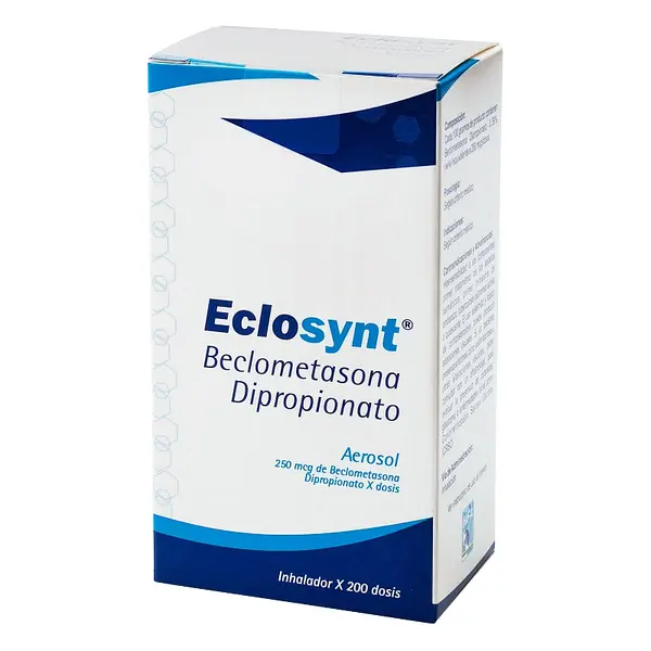 Beclometasona Eclosynt 250Mcg Inhalador 200Dosis