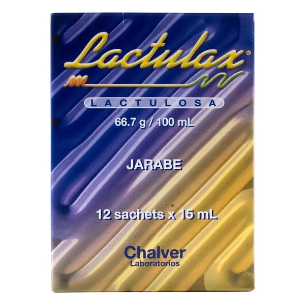 Lactulax 12 sobres jarabe 15 ml