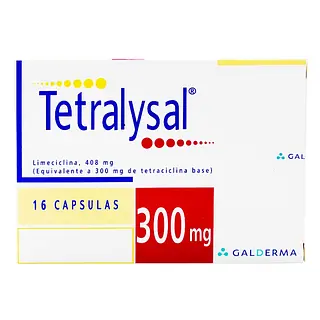 Tetralysal 300 mg 16 cápsulas