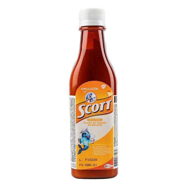 Emulsión Scott 180 ml