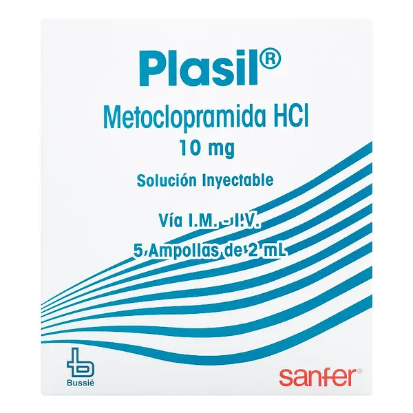 Plasil 5 ampollas