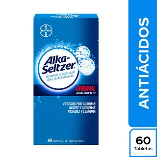 Alka Seltzer 60 tabletas