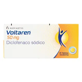 Voltaren 50 mg 30 grageas (3 blísteres)