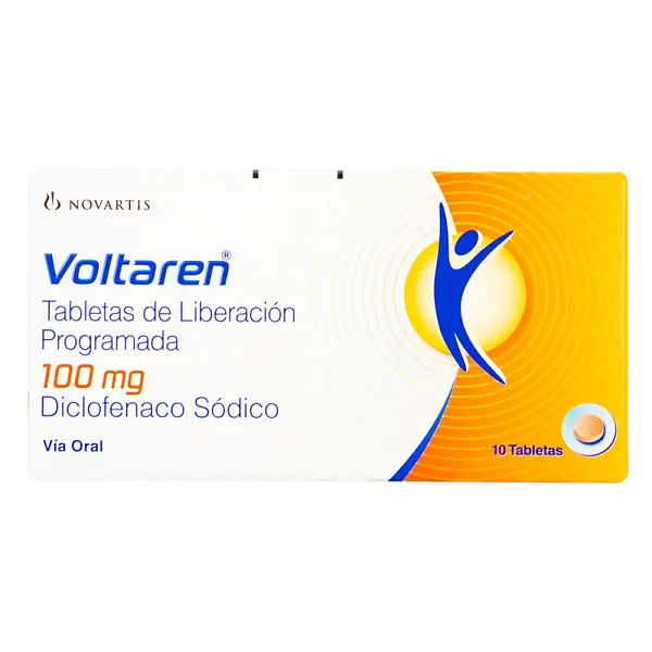 Voltaren Retard 100 mg 10 tabletas