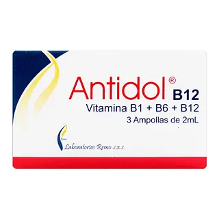 Antidol B-12 2 ml 3 ampollas