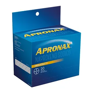 Apronax 550 mg 20 tabletas