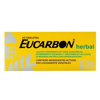 Eucarbon Herbal 30 tabletas