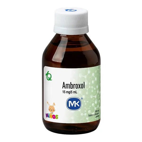 Ambroxol 15 mg Jarabe 120 ml MK